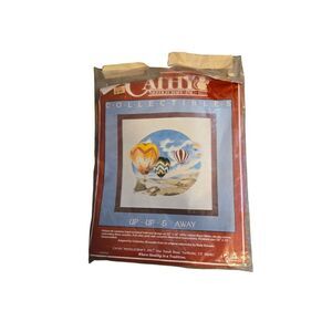 Cathy Needlecraft Collectible Up Up & Away Hot Air Balloon New READ